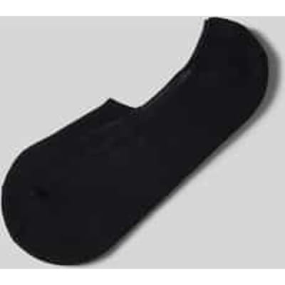 FALKE Step High Cut onzichtbar eenkleurig katoen footies heren zwart - maat 39-42