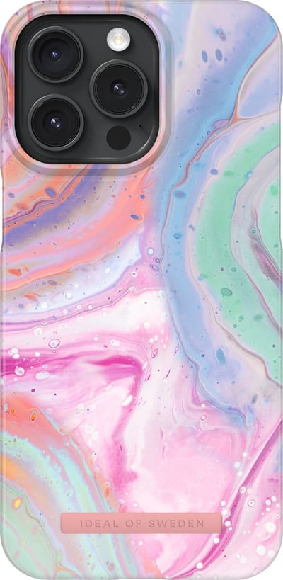 iDeal of Sweden fashion case geschikt voor iPhone 15 Pro Max Pastel Marble