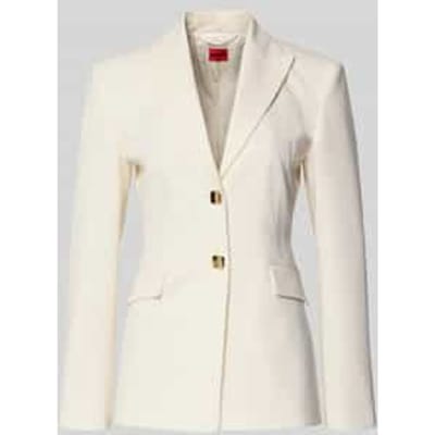 Shaped fit Blazer met stijgend revers Model 'ASMALLA'