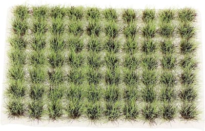 Kunstgrasveld - Miniatuur gras - Modelbouw decoratie - Levensecht ontwerp - 12 x 7 cm - Groen