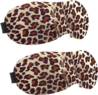 Set van 2 Zwarte Oogmaskers voor Volledige Donkerte - Ideaal voor Slaap, Reizen en Ontspanning