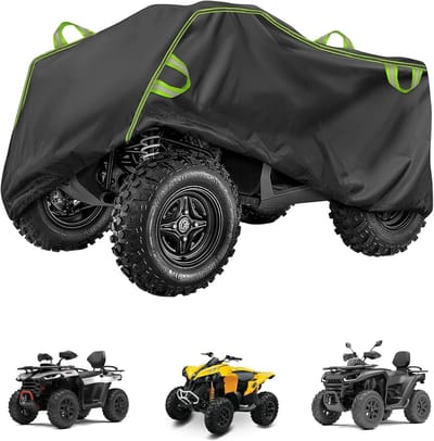 Waterdicht Quad Afdekzeil - Robuuste & UV-bestendige Voertuigbescherming (210x115x120 cm)