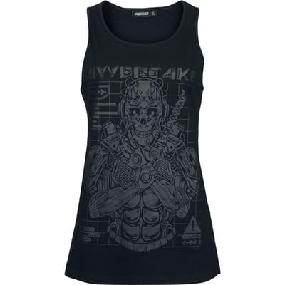 Jawbreaker - Gothic Tanktop - Game is On - Bedrukte Tanktop - M tot L - voor Vrouwen - zwart