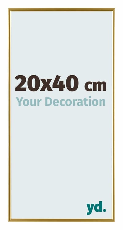 Your Decoration - Fotolijst 20x40 cm - Kunststof - Goud - Evry