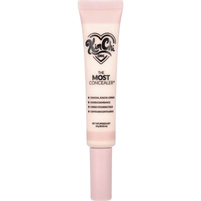 KimChi Chic Beauty, TheMost Concealer®, 02 Peach Ivory, 0.63 oz (18 g) white