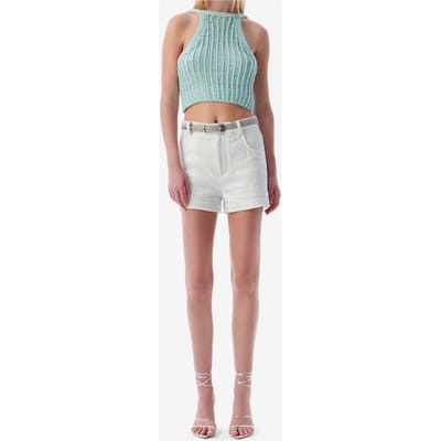 IRO Paris Senda Short White/silver Size: 34 | Shorts Outlet | Dames | Wit