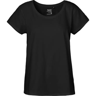 Neutral Ladies´ Loose Fit T-Shirt NE81003 - Black - XS