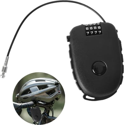 Cijferslot met kabel - 4-cijferig, waterdicht, 75 cm lang voor motorfietsen en fietsen