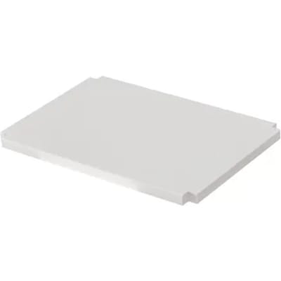 Aquazuro Wastafelblad Napoli - Hout - Hoogglans - Wit - 39,8x28,1cm