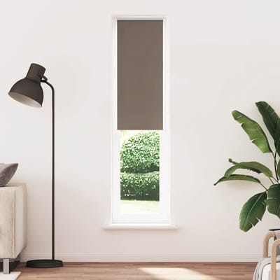 vidaXL - Rolgordijn - verduisterend - koffie - 55x230 - cm - stofbreedte - 50,7 - cm