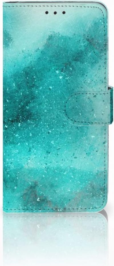 Hoesje Samsung Galaxy S10 Plus Painting Blue