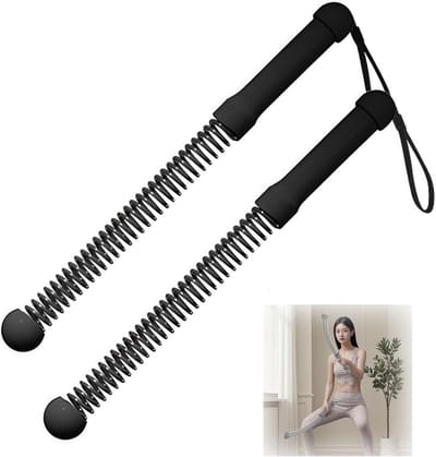 Fitness Touwen Set - Trainingskoorden - Full Body Workout - Stil en Draadloos - Verstelbaar tot 2.5m - Zwart
