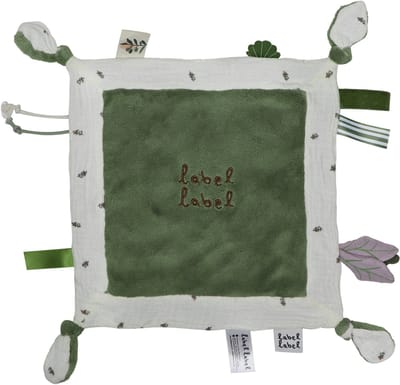 Label Label Olijf Donkergroen Knuffeldoekje