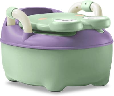 Kindertoilet met Rugleuning en Verwijderbare Bak voor Potjestraining