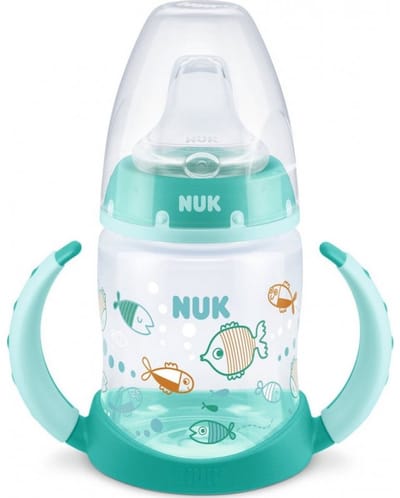 NUK Serenity Plus | overgangsbeker met handvat 150ml | groen | 4+ maanden | 4+ m