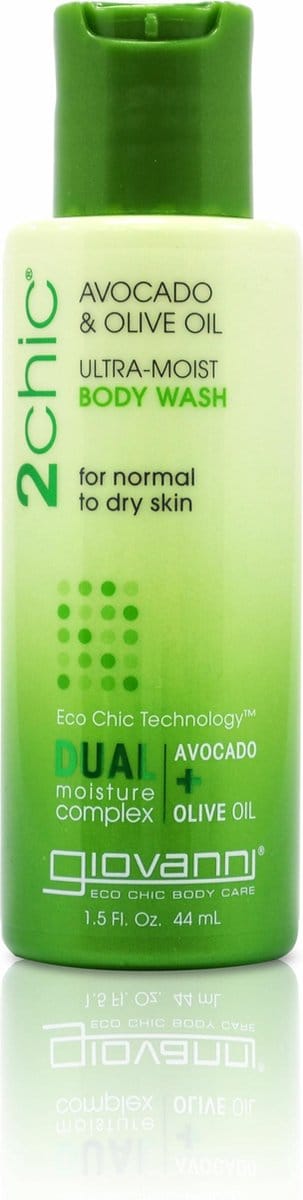 Giovanni Cosmetics - 2chic - Ultra-Moist Body Wash with Avocado & Olive Oil - (Travel) 44 ml