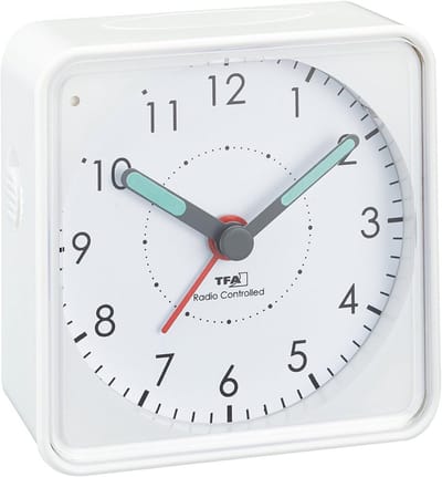 Analoge Draadloze Wekker met Licht en Snooze Functie
