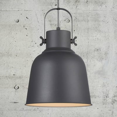 Nordlux Hanglamp Adrian in zwart, Ø 25cm