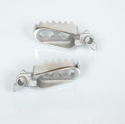 Bihr voetsteun voor Yamaha 125 YZ motorfiets 1997 tot 2017 L13-109S nieuw