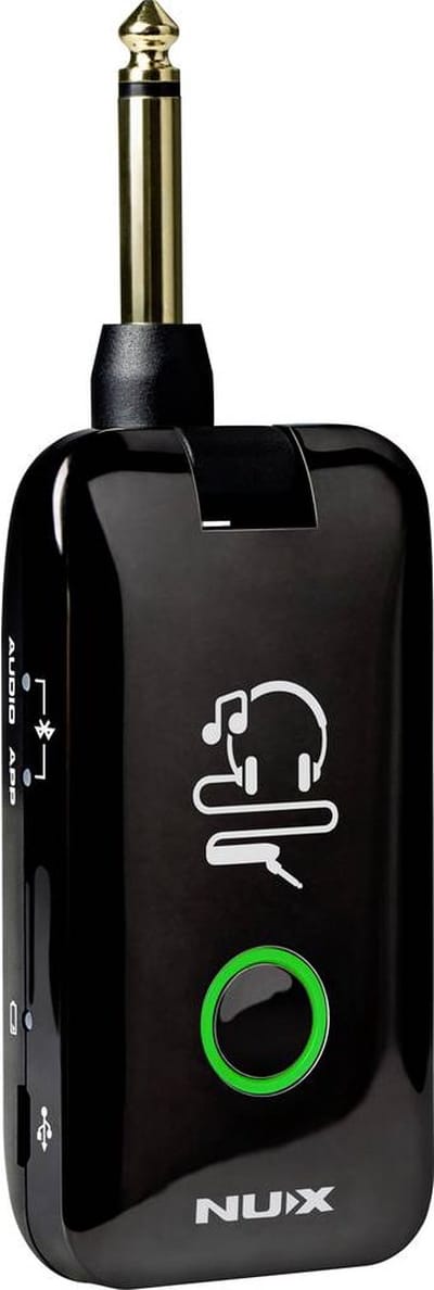 Hoofdtelefoonversterker - NUX Mighty Plug - MP-2 - Gitaar en bas - Bluetooth - Zwart