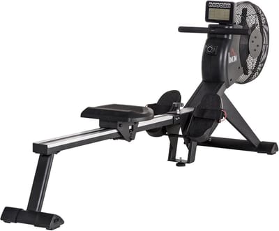 Roeitrainer - Roeimachine Fitnessapparaat - Full Body Workout - 16 Weerstandsniveaus - 225 x 55 x 88 cm - Zwart