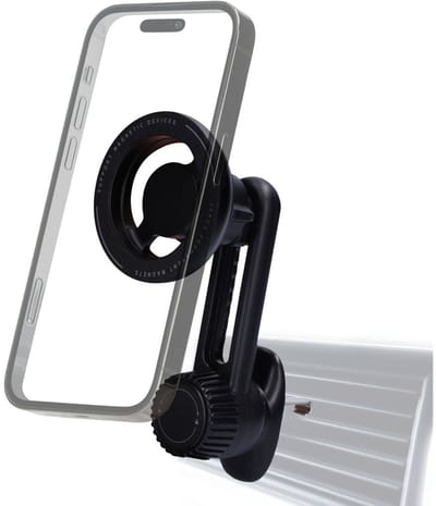 Mobiparts MagSafe Holder with adjustable Air Vent Mount - Zwart