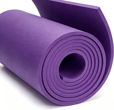Schuimplaat Schuimrubber - Knutselmateriaal EVA - Creatieve Projecten - Flexibel Duurzaam - 35x200 cm - Donkerpaars