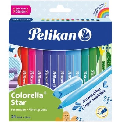 Pelikan viltstiften - Colorella Star - 24 kleuren