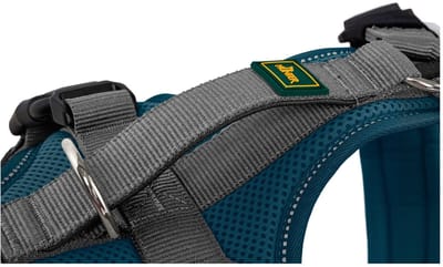 Hunter Harnas Maldon Up Petrol&Grijs - Hondentuig - 69-105 cm