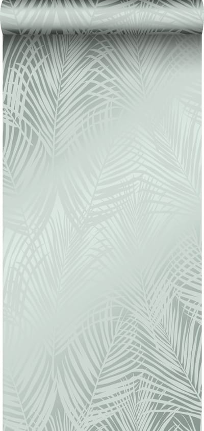 Origin Wallcoverings behang palmbladeren celadon groen - 347742 - 0,53 x 10,05 m