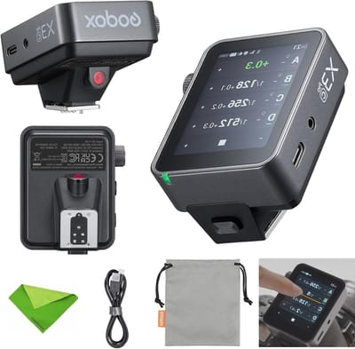 Professionele TTL Flits Trigger voor Canon met Touchscreen, 2.4G Draadloze Verbinding en Bluetooth Integratie, Ideaal voor Fotografie en Studio-opnamen