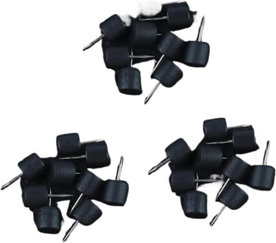 Houten Punaises - Decoratieve Spelden - Foto's Bevestigen - Met Stalen Punt - 50 Stuks - Kleur 12