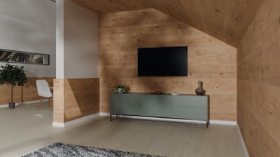 EGGER Decowall Afdekprofiel AL008 Loveland Eik 2400 x 6 x 25mm