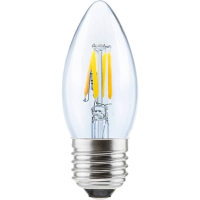 SEGULA LED kaarslamp E27 3W 927 filament ambient