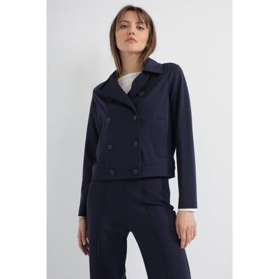Josephine & Co Penny Blazer Dark Navy Size: 34 | Blazers Outlet | Dames | Blauw