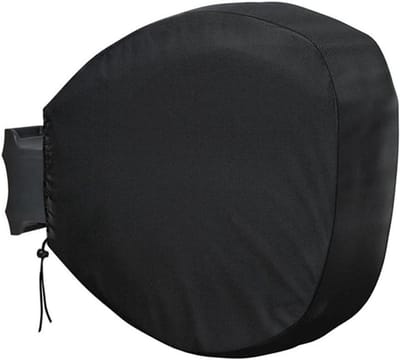 Slanghaspel Afdekking - Slanghouder Beschermhoes - Tuinonderhoud - Waterdicht Oxford Weefsel - 22 x 12 x 22 inch - Zwart