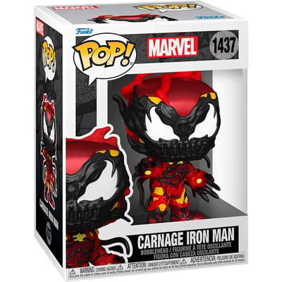 Marvel Carnage Iron Man vinylfiguur 1437 Funko Pop! meerkleurig