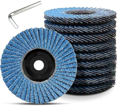 Waaierschijven 75mm - 8 Stuks Lamellenschijven Set voor Haakse Slijpers en Polijstmachines