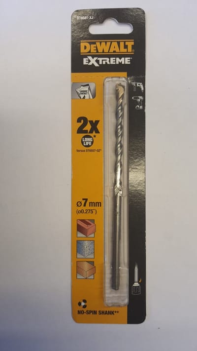DEWALT DT6681-XJ - BETONBOOR - EXTREME - 7,0MM - 7,0X80X150MM