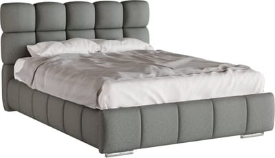 Tweepersoonsbed Bliss 140 x 200 cm met opbergruimte, lattenbodem en 7zonen Multipocketmatratze CIRA (24cm)