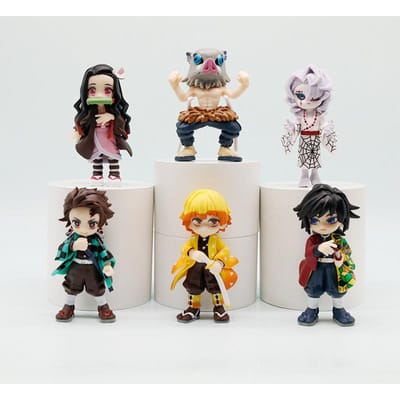 Heet MINISO Echt Bushiroad Palverse D emon Slayer: Kimetsu No Yaiba Anime Model Blind Box Vol.1 Ornament Speelgoed Cadeau