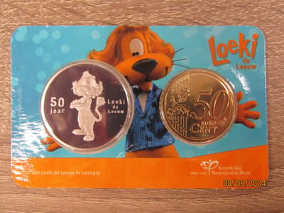 Loeki de Leeuw : Coincard : 50 Cent Nederland 2022