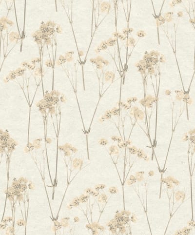 Decoprint Herbarium Behang met katoentakken - HE27240   5415058080556   Behang