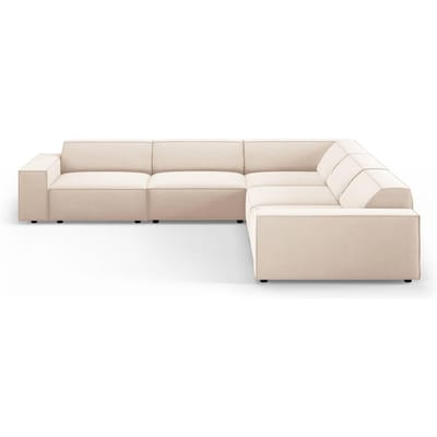 6-zitshoekbank Jodie velvet | Micadoni