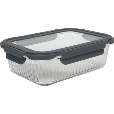 Vershouddoos glas lines met clip 1500Ml