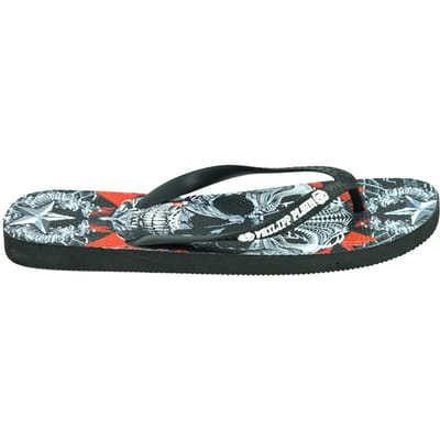 Philipp Plein Doodskop Zwarte Flip-Flops