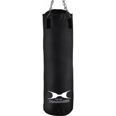 Hammer Boxing Bokszak Fit, Zwart, 100x30 cm