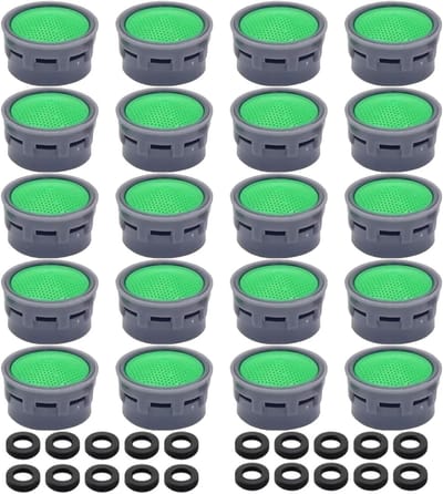 20 stuks Afdichtingen voor Kraanbeluchter en Dashfilterinzetstukken - Badkamer en Keuken Accessoires