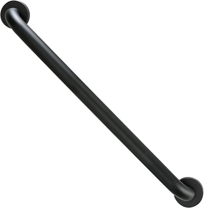 Antislip Handgreep - Veiligheidsbeugel Douche - Veiligheid Thuis - Roestvrij Staal - 100 cm - Zwart