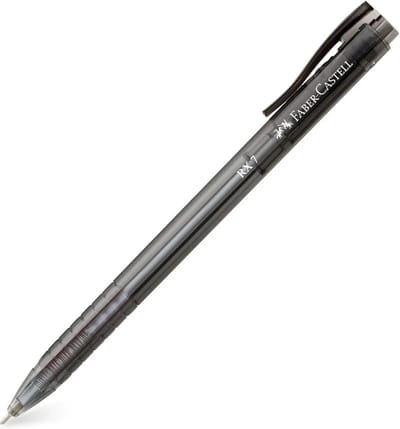 Faber-Castell balpen - RX7 - lijnbreedte 0.7mm - houderkleur zwart - FC-545499